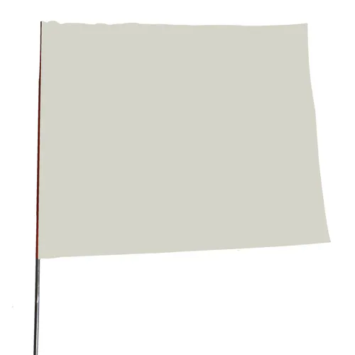 Ground Marker Flag - White